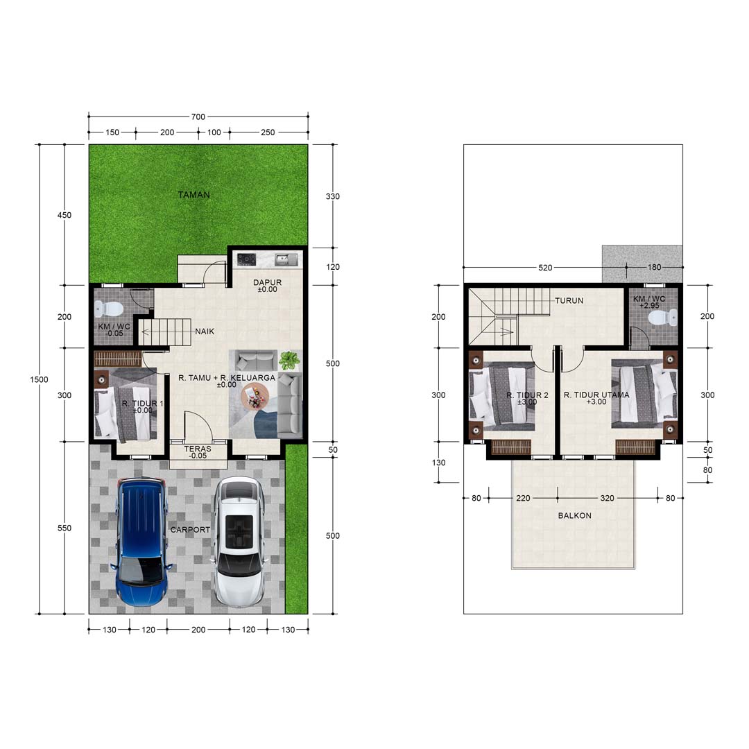 Layout T75